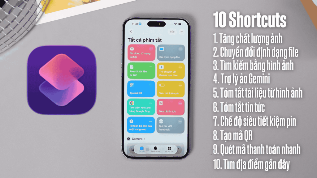 10 mẹo dùng Shortcuts trên iOS nên cài ngay để iPhone thông minh hơn