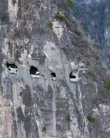 Hầm Guoliang – Con Đường Được Khắc Tay Qua Vách Núi Ở Trung Quốc