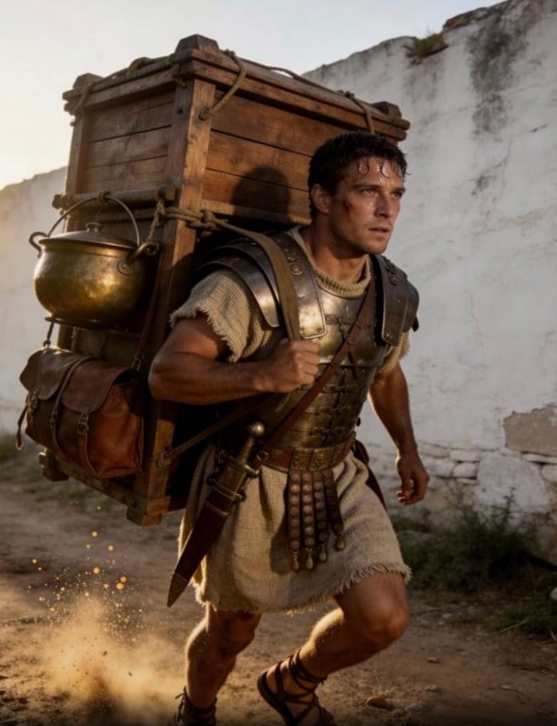 Vào thế kỷ thứ 4, các binh sĩ được yêu cầu rất gắt gao về sức khoẻ. Họ phải hành quân gần 30km…缩略图 Thích