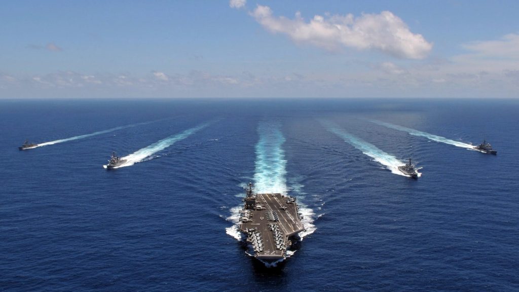Vì sao Hải quân Mỹ ít khi để tàu sân bay "đi lẻ” một mình?缩略图 Edit