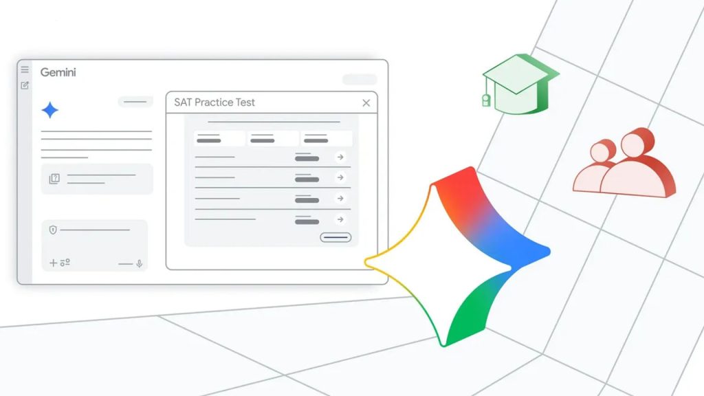 Google cập nhật tính năng thi thử SAT miễn phí trên Gemini缩略图 Google cập nhật tính năng thi thử SAT miễn phí trên Gemini