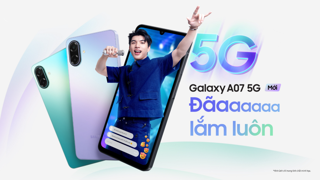 Samsung ra mắt Galaxy A07 5G với pin 6.000mAh và hỗ trợ AI, giá từ 4,39 triệu缩略图 Samsung ra mắt Galaxy A07 5G với pin 6.000mAh và hỗ trợ AI, giá từ 4,39 triệu