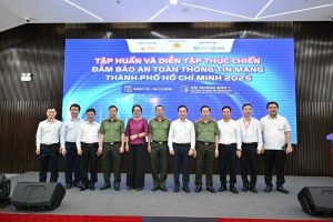 TP. Hồ Chí Minh diễn tập thực chiến an toàn thông tin mạng, bảo vệ không gian số