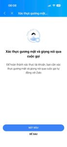 Zalo chuyển đổi định danh người dùng qua dữ liệu gương mặt, giọng nói