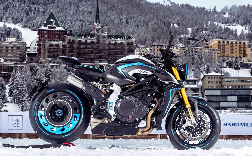 MV Agusta ra mắt Rush Titanio: một màu xanh xanh, chấm thêm màu bạc缩略图 Tết Ant Khang