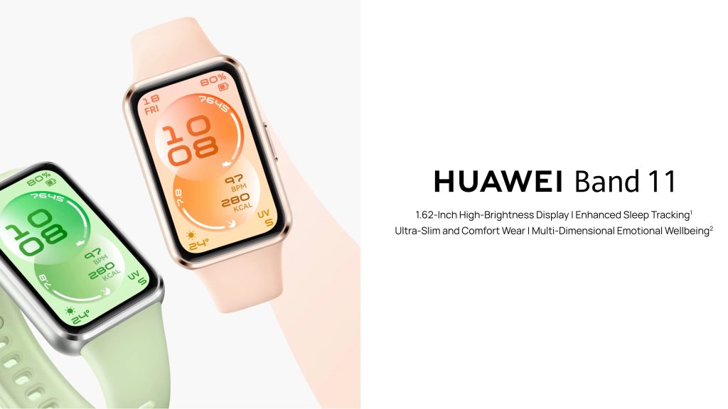 HUAWEI Band 11 ra mắt: 2 tùy chọn khung viền, màn hình 1.62 inch, pin 14 ngày, giá từ 1 triệu缩略图 Edit