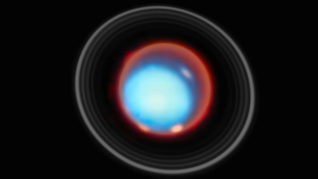 James Webb chụp được bầu khí quyển của sao Thiên Vương缩略图 Edit