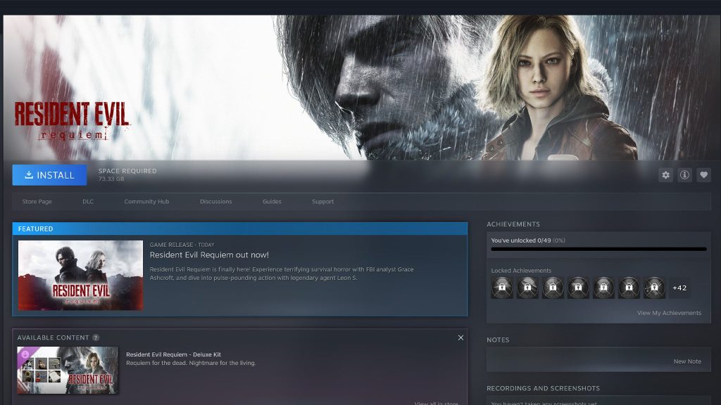 Anh em mua Card đồ hoạ Nvidia 50 series đã nhận game Residen Evil Requiem miễn phí chưa?缩略图 Edit