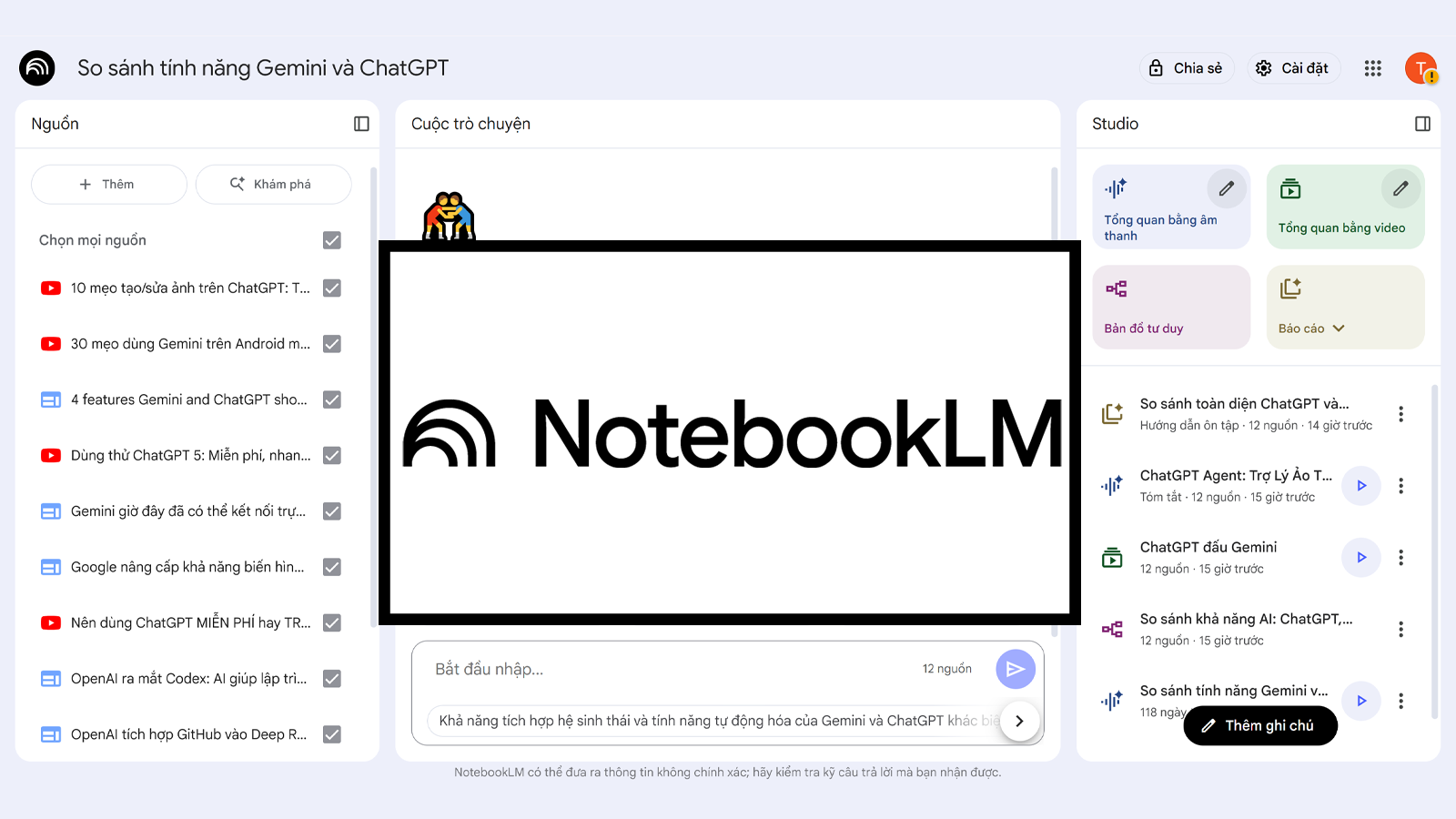 7 cách khai thác NotebookLM hiệu quả: Từ nghiên cứu tài liệu đến tạo slide và podcast