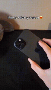 Lộ đoạn video màn hình iPhone cũng có chống nhìn trộm Privacy Display?