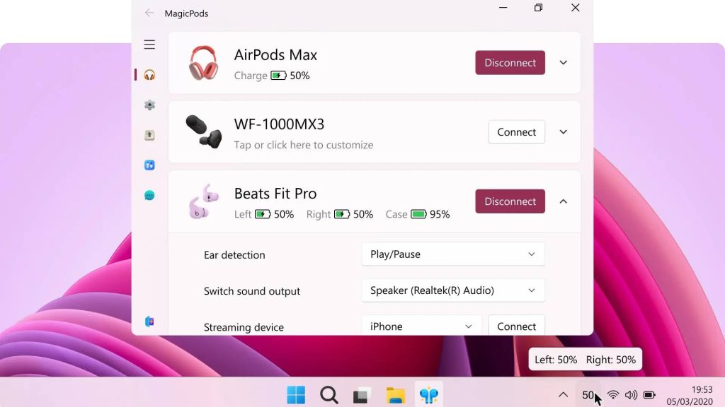 MagicPods – xài AirPods với máy tính Windows với đầy đủ chức năng缩略图 Edit
