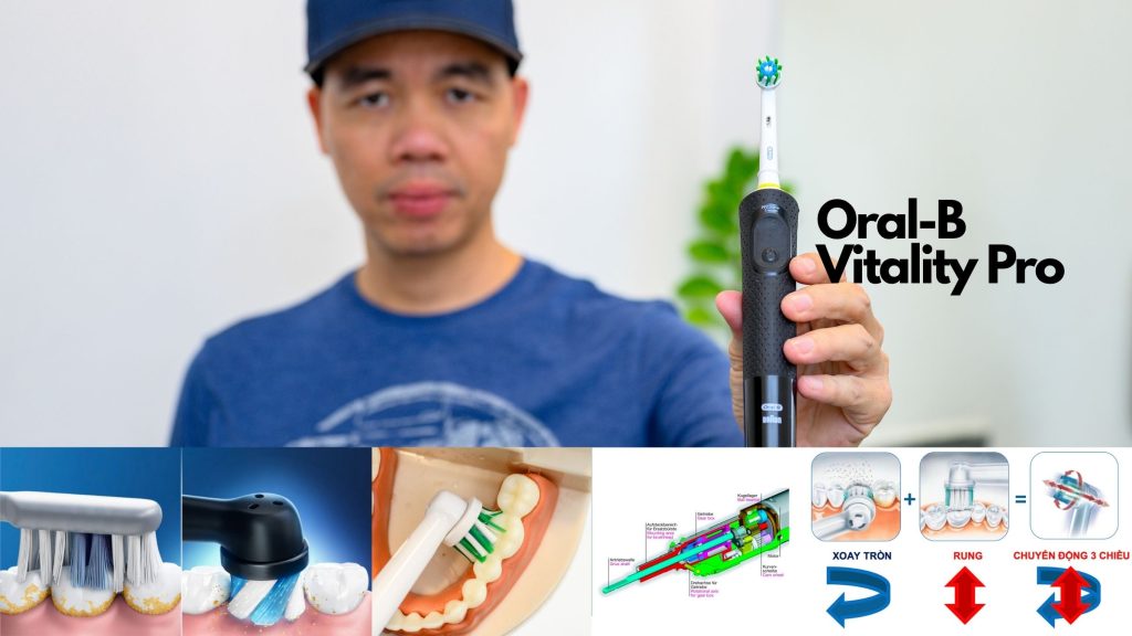 Trải nghiệm bàn chải điện Oral-B Vitality Pro: đánh răng sạch hơn缩略图 Edit