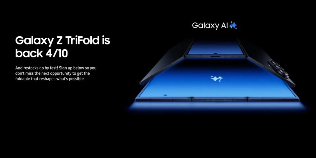 Samsung Galaxy Z TriFold bất ngờ restock tại Mỹ缩略图 Kinh vãi
