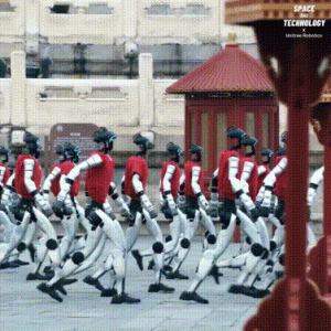 Robot hình người Unitree G1 phô diễn khả năng điều khiển đồng bộ qua AI