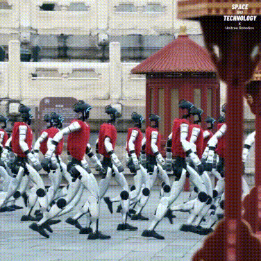 Robot hình người Unitree G1 phô diễn khả năng điều khiển đồng bộ qua AI