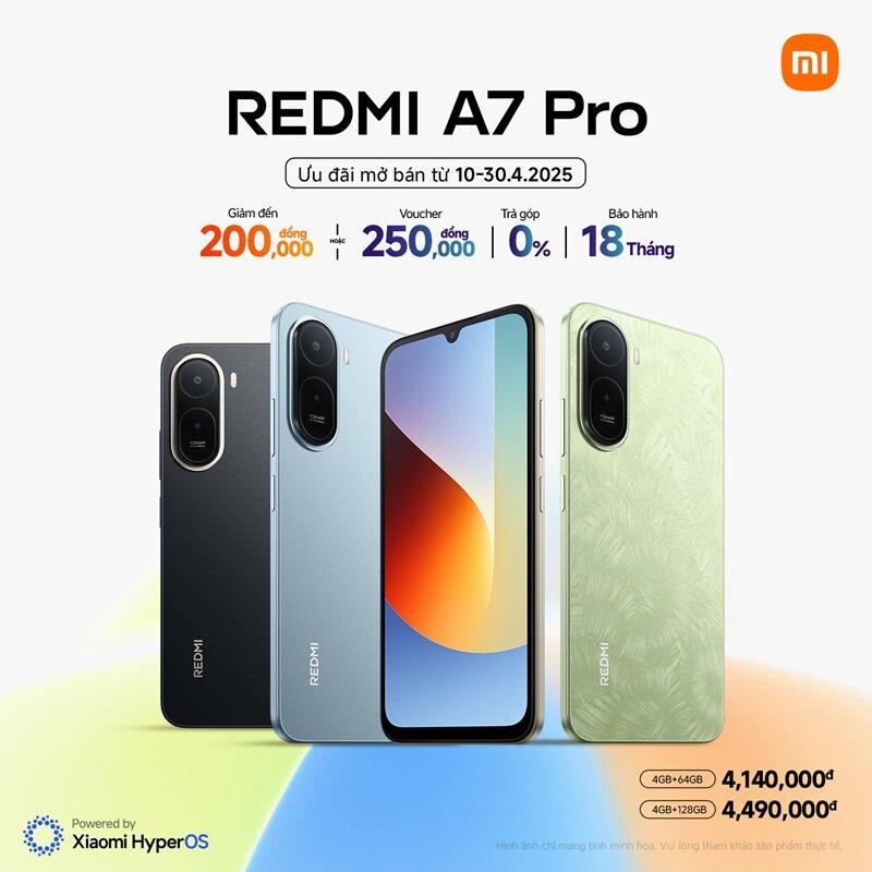 REDMI A7 Pro: smartphone màn hình lớn, pin khủng trong phân khúc phổ thông dưới 5 triệu缩略图 REDMI A7 Pro: smartphone màn hình lớn, pin khủng trong phân khúc phổ thông dưới 5 triệu